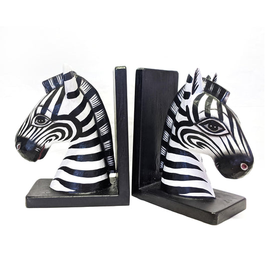 Zebra Bookends
