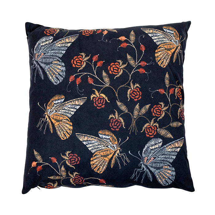 Hobo Matt Velvet Butterfly Cushion